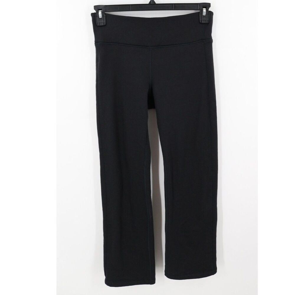 Athleta Womens Altitude Edge Pants Fleece Lined Size Medium Black